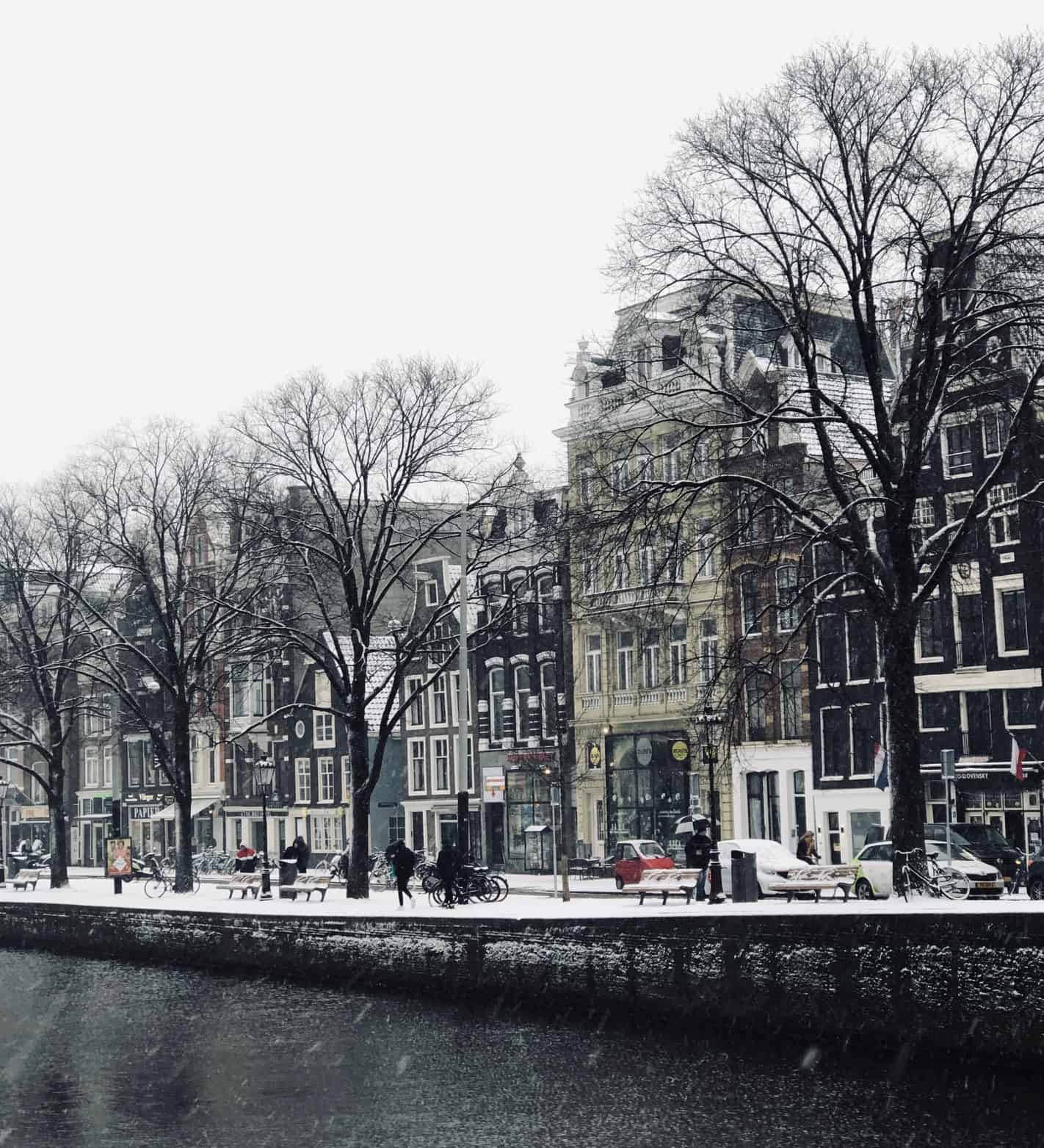 Inverno em Amsterdam