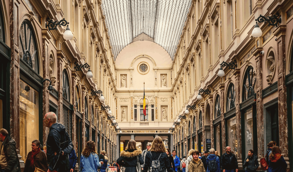 Roteiro Bruxelas - Galleries Royales Saint-Hubert